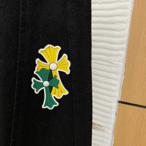 Replica Chrome Hearts Pants For Men #1412888 $98.00 USD for Wholesale