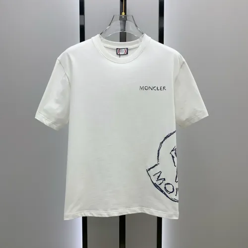 Wholesale Moncler T-Shirts Short Sleeved For Men #1412933 $60.00 USD, Wholesale Quality Replica Moncler T-Shirts