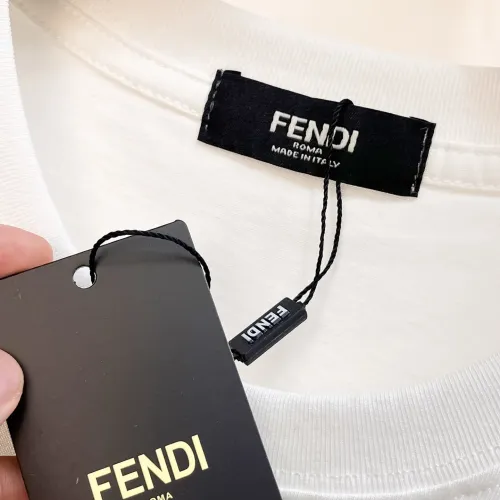 Replica Fendi T-Shirts Short Sleeved For Men #1412938 $60.00 USD for Wholesale