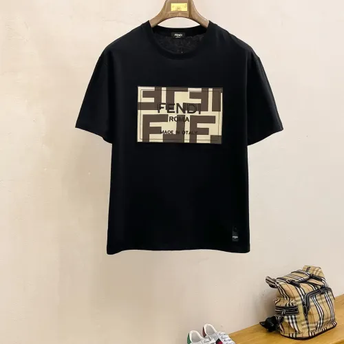 Wholesale Fendi T-Shirts Short Sleeved For Men #1412941 $60.00 USD, Wholesale Quality Replica Fendi T-Shirts