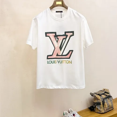 Wholesale Louis Vuitton LV T-Shirts Short Sleeved For Men #1412944 $68.00 USD, Wholesale Quality Replica Louis Vuitton LV T-Shirts