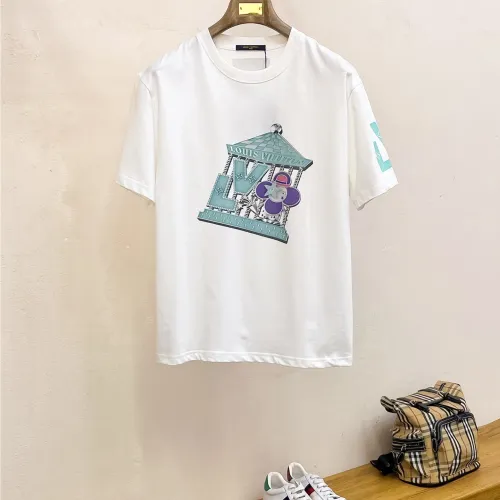 Wholesale Louis Vuitton LV T-Shirts Short Sleeved For Men #1412946 $68.00 USD, Wholesale Quality Replica Louis Vuitton LV T-Shirts