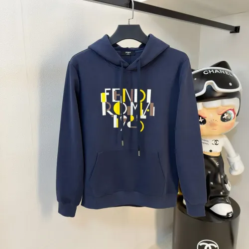 Wholesale Fendi Hoodies Long Sleeved For Men #1413006 $85.00 USD, Wholesale Quality Replica Fendi Hoodies