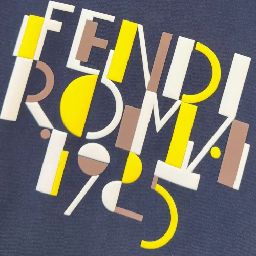 Replica Fendi Hoodies Long Sleeved For Men #1413006 $85.00 USD for Wholesale