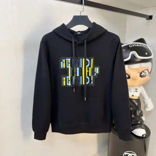Wholesale Fendi Hoodies Long Sleeved For Men #1413007 $85.00 USD, Wholesale Quality Replica Fendi Hoodies