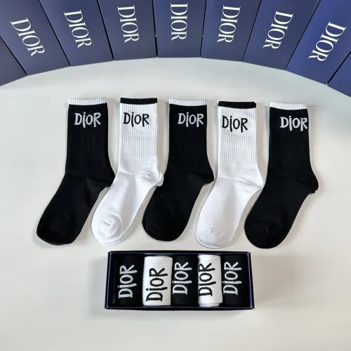 Wholesale Christian Dior Socks #1413120 $29.00 USD, Wholesale Quality Replica Christian Dior Socks