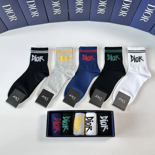 Wholesale Christian Dior Socks #1413122 $27.00 USD, Wholesale Quality Replica Christian Dior Socks