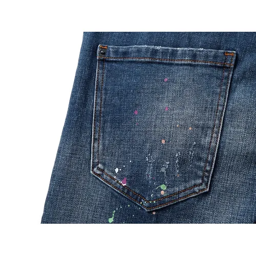 Replica Dsquared Jeans For Men #1413130 $56.00 USD for Wholesale