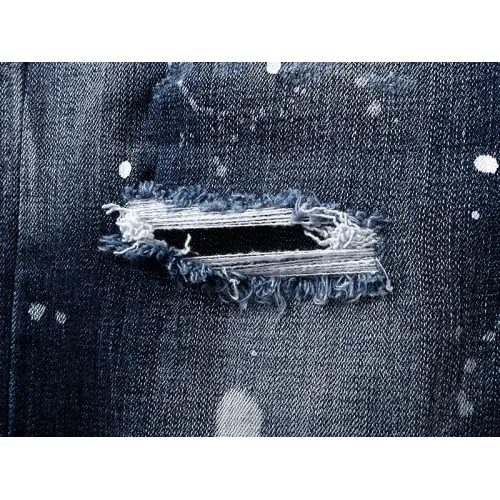 Replica Dsquared Jeans For Men #1413133 $56.00 USD for Wholesale