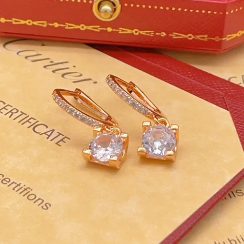 Replica Cartier Earrings For Women #1413172 $27.00 USD for Wholesale