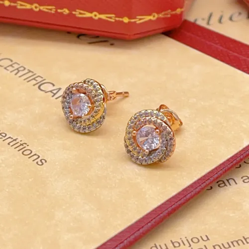 Wholesale Cartier Earrings For Women #1413175 $27.00 USD, Wholesale Quality Replica Cartier Earrings