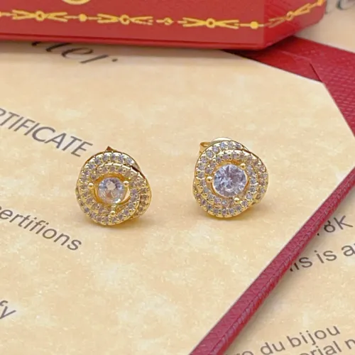 Replica Cartier Earrings For Women #1413176 $27.00 USD for Wholesale