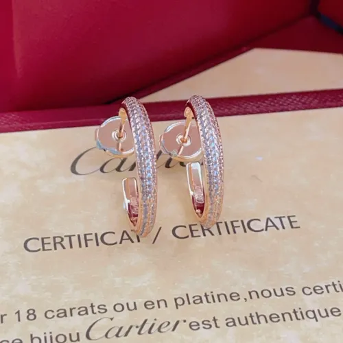 Replica Cartier Earrings For Women #1413177 $27.00 USD for Wholesale
