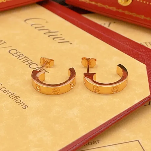 Wholesale Cartier Earrings For Women #1413180 $29.00 USD, Wholesale Quality Replica Cartier Earrings