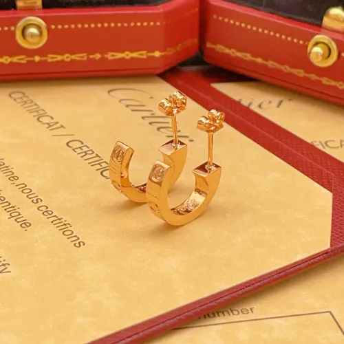 Replica Cartier Earrings For Women #1413180 $29.00 USD for Wholesale