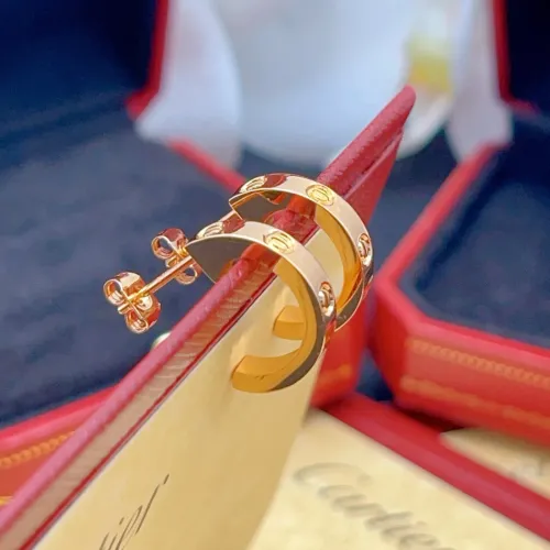 Replica Cartier Earrings For Women #1413180 $29.00 USD for Wholesale