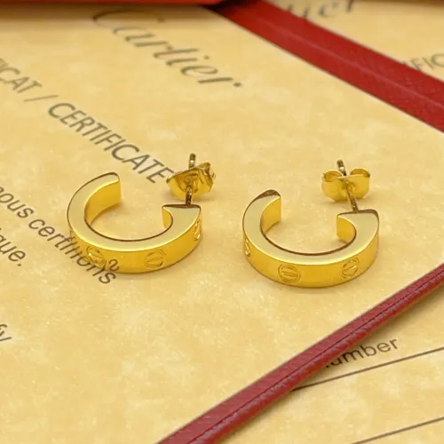Wholesale Cartier Earrings For Women #1413181 $29.00 USD, Wholesale Quality Replica Cartier Earrings