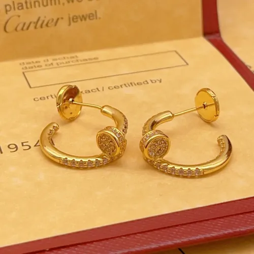 Wholesale Cartier Earrings For Women #1413183 $29.00 USD, Wholesale Quality Replica Cartier Earrings
