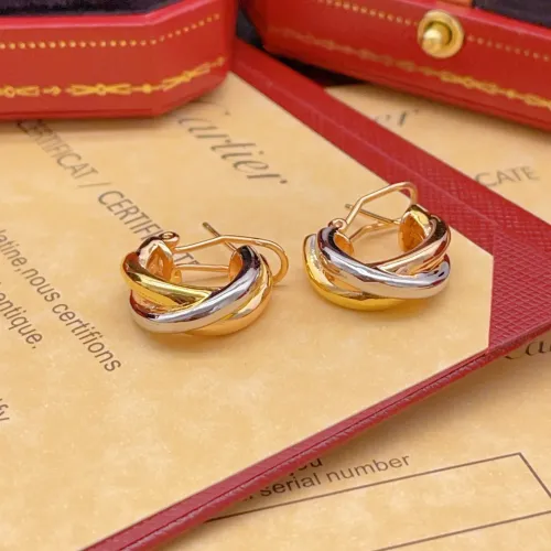 Wholesale Cartier Earrings For Women #1413186 $34.00 USD, Wholesale Quality Replica Cartier Earrings