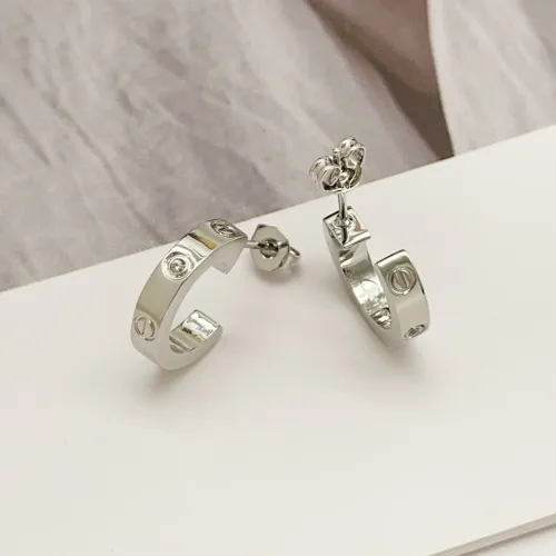 Wholesale Cartier Earrings For Women #1413188 $29.00 USD, Wholesale Quality Replica Cartier Earrings