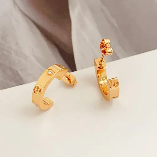 Wholesale Cartier Earrings For Women #1413189 $29.00 USD, Wholesale Quality Replica Cartier Earrings