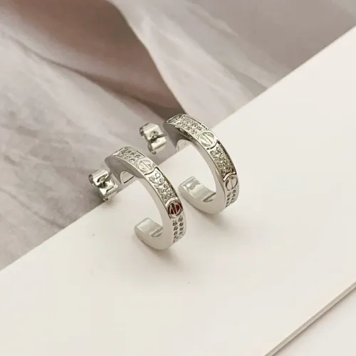 Wholesale Cartier Earrings For Women #1413190 $36.00 USD, Wholesale Quality Replica Cartier Earrings
