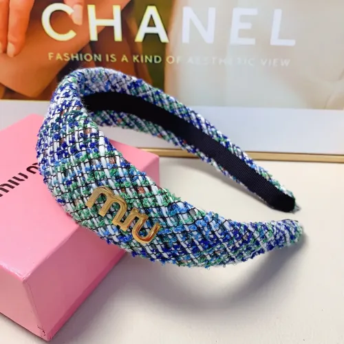 Wholesale MIU MIU Headband For Women #1413243 $25.00 USD, Wholesale Quality Replica MIU MIU Headband