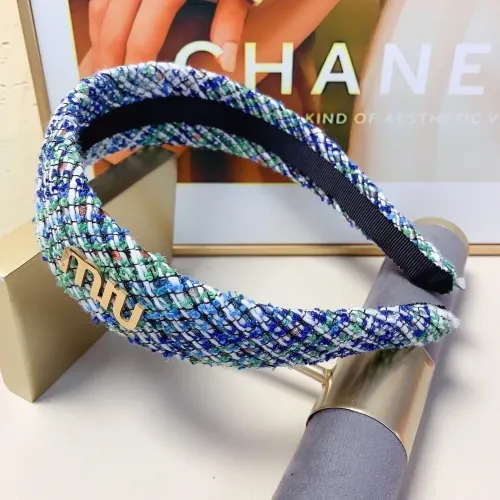 Replica MIU MIU Headband For Women #1413243 $25.00 USD for Wholesale