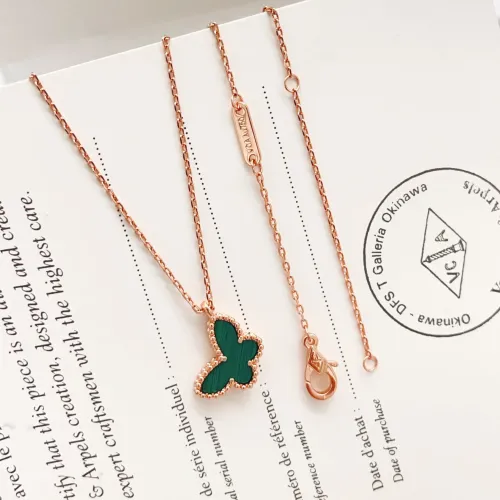 Wholesale Van Cleef &amp; Arpels Necklaces For Women #1413246 $32.00 USD, Wholesale Quality Replica Van Cleef &amp; Arpels Necklaces