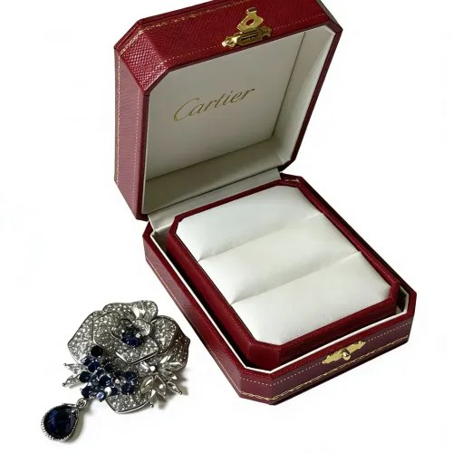 Replica Cartier Brooches For Women #1413248 $36.00 USD for Wholesale