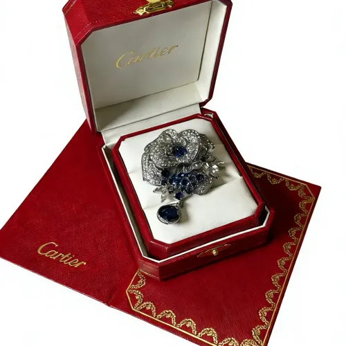 Replica Cartier Brooches For Women #1413248 $36.00 USD for Wholesale