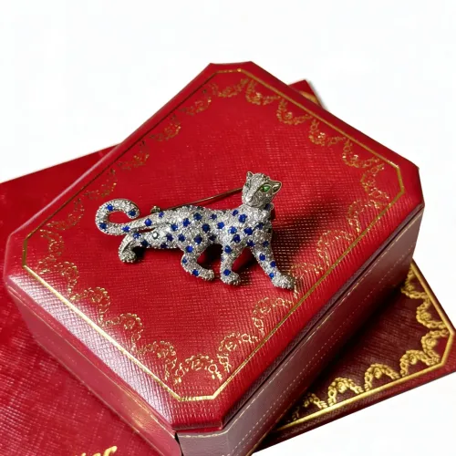 Replica Cartier Brooches For Women #1413252 $42.00 USD for Wholesale