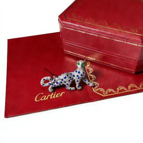 Replica Cartier Brooches For Women #1413252 $42.00 USD for Wholesale