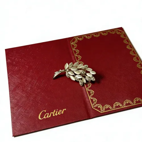 Replica Cartier Brooches For Women #1413255 $36.00 USD for Wholesale