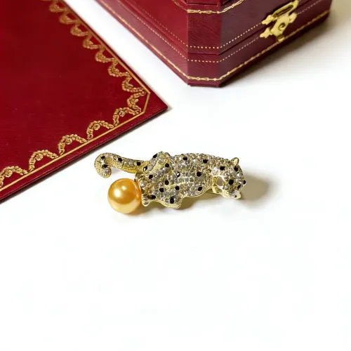 Wholesale Cartier Brooches For Women #1413259 $36.00 USD, Wholesale Quality Replica Cartier Brooches