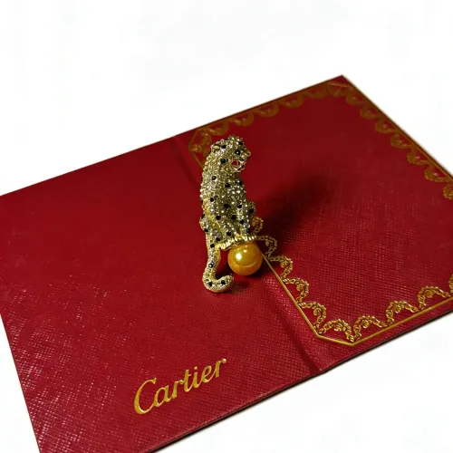 Replica Cartier Brooches For Women #1413259 $36.00 USD for Wholesale