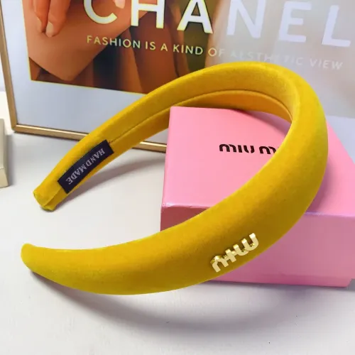 Wholesale MIU MIU Headband For Women #1413269 $25.00 USD, Wholesale Quality Replica MIU MIU Headband