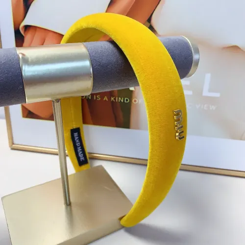 Replica MIU MIU Headband For Women #1413269 $25.00 USD for Wholesale