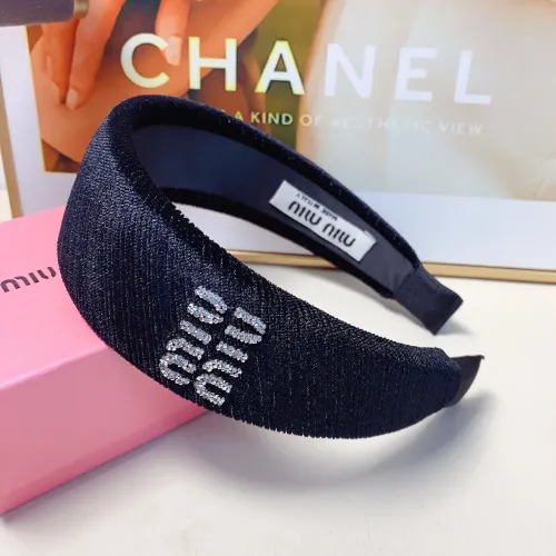 Wholesale MIU MIU Headband For Women #1413271 $25.00 USD, Wholesale Quality Replica MIU MIU Headband