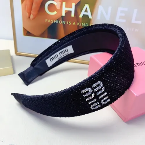 Replica MIU MIU Headband For Women #1413271 $25.00 USD for Wholesale