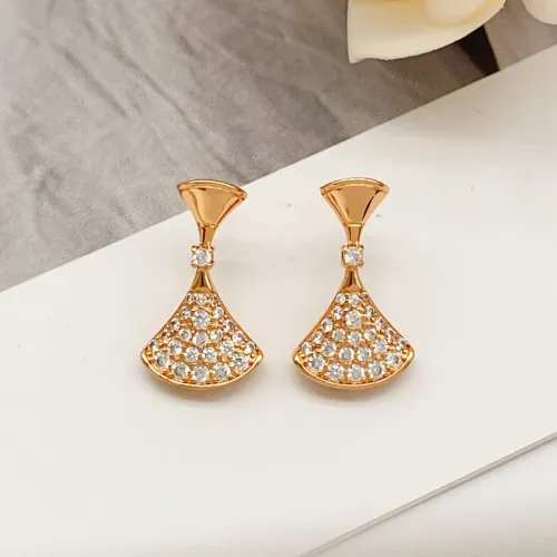 Wholesale Bvlgari Earrings For Women #1413288 $32.00 USD, Wholesale Quality Replica Bvlgari Earrings