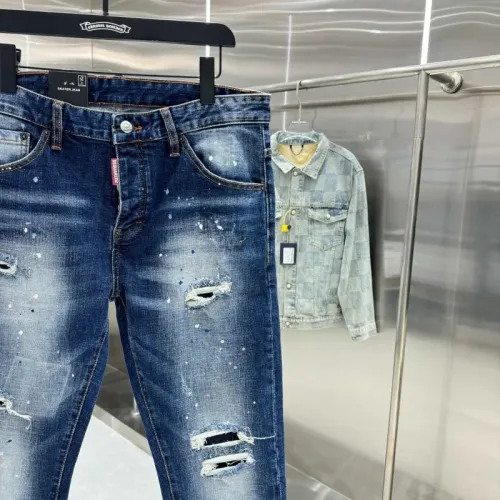 Replica Dsquared Jeans For Unisex #1413351 $60.00 USD for Wholesale