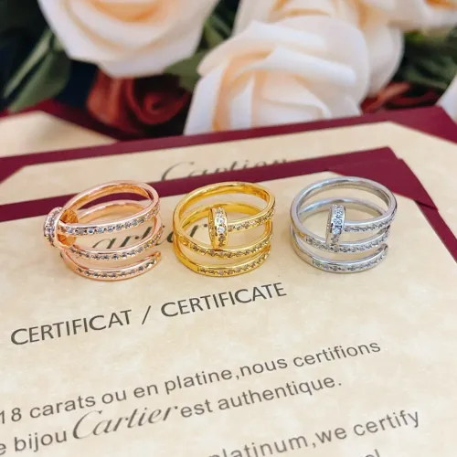 Replica Cartier Rings For Women #1413370 $27.00 USD for Wholesale