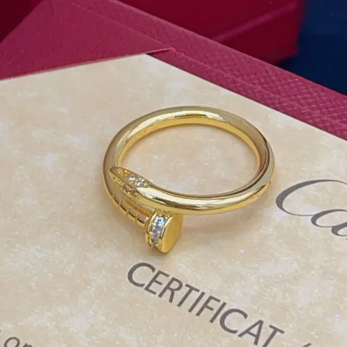 Replica Cartier Rings In Gold For Women #1413375 $25.00 USD for Wholesale