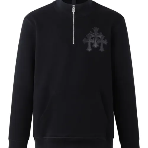 Wholesale Chrome Hearts Hoodies Long Sleeved For Unisex #1413441 $92.00 USD, Wholesale Quality Replica Chrome Hearts Hoodies