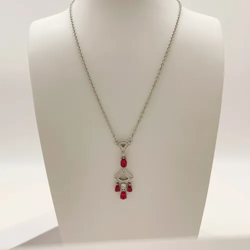 Replica Bvlgari Necklaces For Women #1413470 $32.00 USD for Wholesale