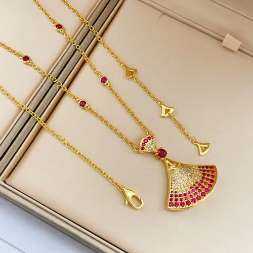 Wholesale Bvlgari Necklaces For Women #1413476 $36.00 USD, Wholesale Quality Replica Bvlgari Necklaces