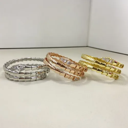 Replica Bvlgari Bracelets In Rose Gold #1413482 $52.00 USD for Wholesale