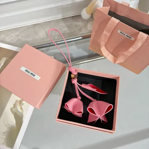 Wholesale MIU MIU Key Holder And Bag Buckle #1413495 $36.00 USD, Wholesale Quality Replica MIU MIU Key Holder And Bag Buckle
