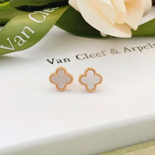 Wholesale Van Cleef &amp; Arpels Earrings For Women #1413519 $25.00 USD, Wholesale Quality Replica Van Cleef &amp; Arpels Earrings